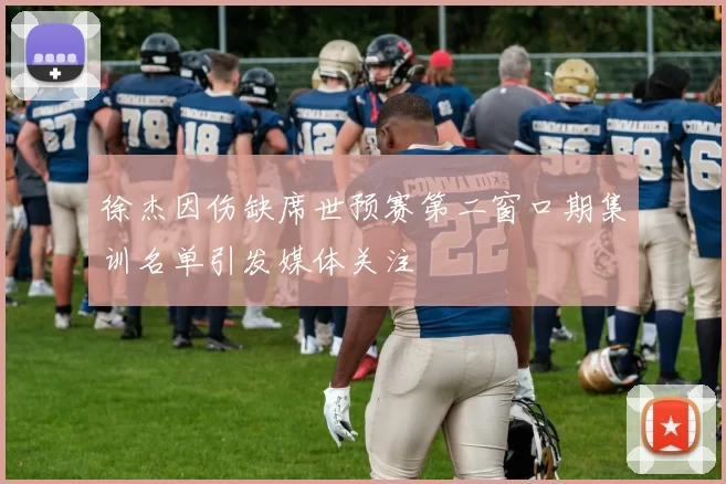 徐杰因伤缺席世预赛第二窗口期集训名单引发媒体关注